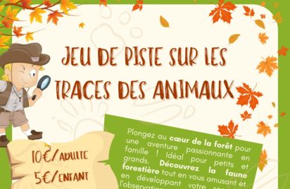 Jeu de piste - Sur les traces des animaux