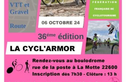 La Cycl'Armor randonnées cyclo VTT pédestres