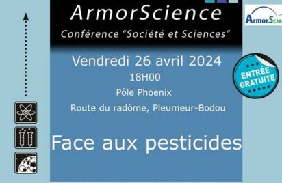 Face aux pesticides - Conférence par ArmorScience.