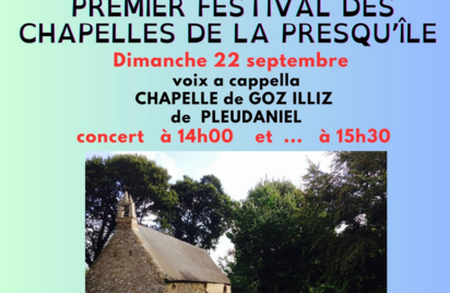 Premier Festival des Chapelles de la Presqu'île