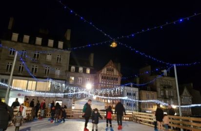 Noël à Guingamp : la Patinoire
