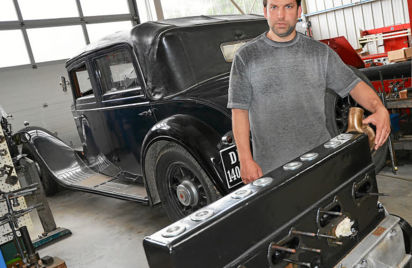 RMA (Restauration de Moteurs Anciens) - Visite de l'atelier