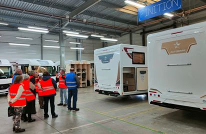 Visite d'entreprise AUTOSTAR Fabricant de camping car