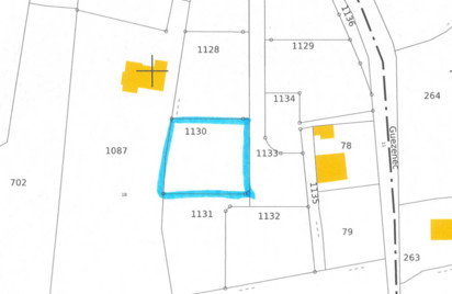 Terrain - 617 m2 - Plehedel