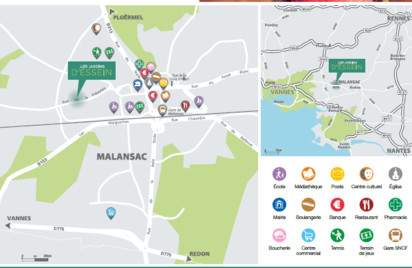 Terrain - 391 m2 - Malansac