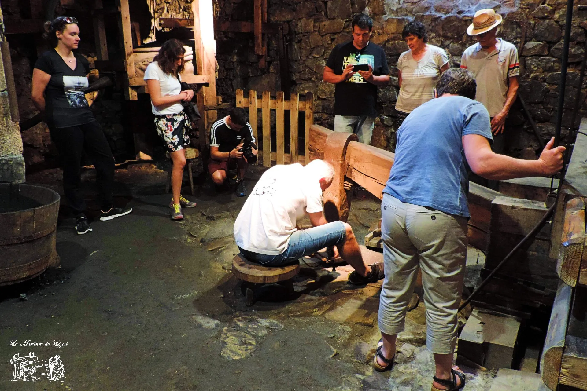 Visite des Martinets du Lézert