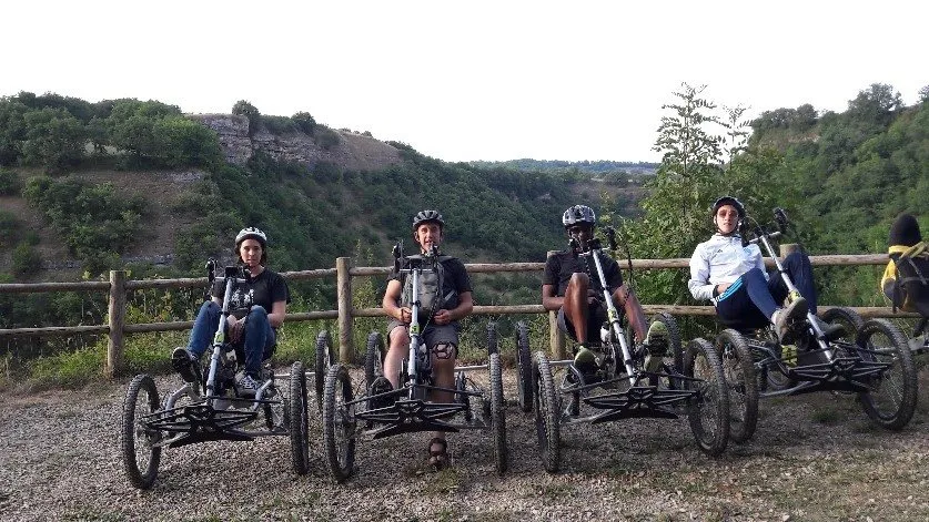 Randonnée en Quadbike ancienne voie ferrée Bozouls-Espalion