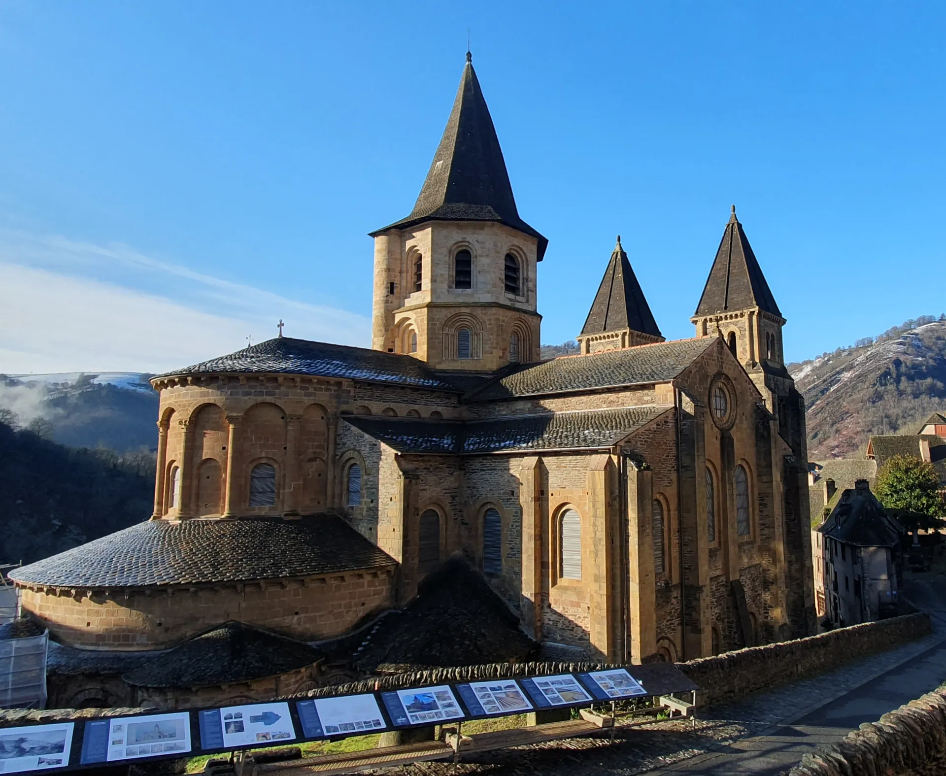 Visite de l'abbatiale Sainte-Foy de Conques