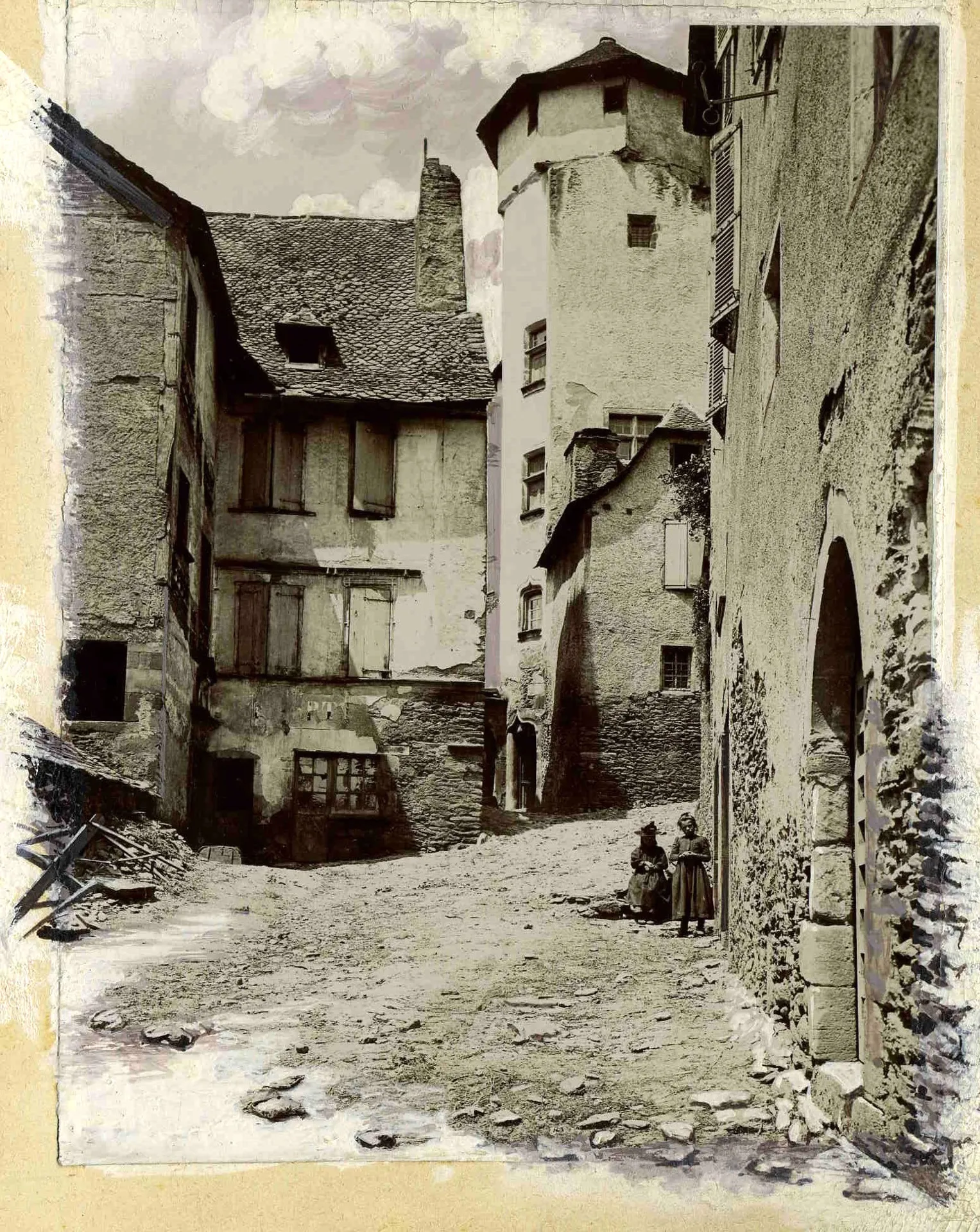 Conques hier et aujourd'hui - visite du village en image