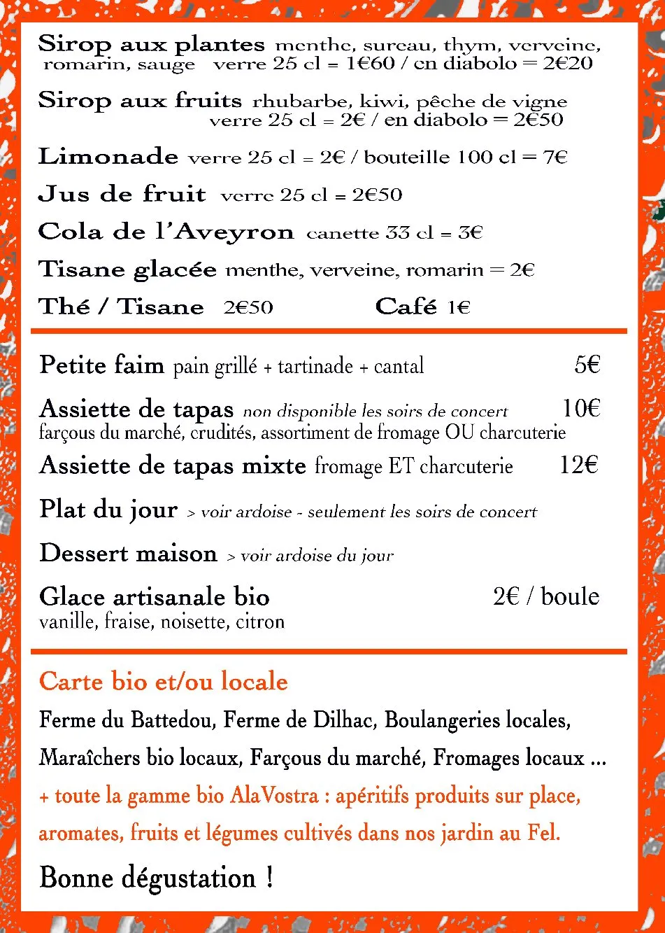 Alavostra - artisan de l'apéro