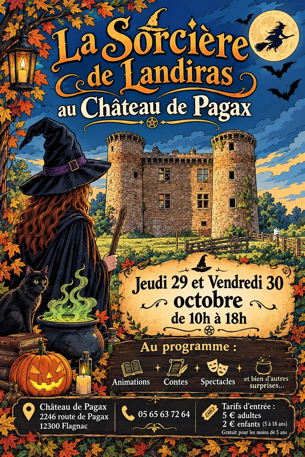 Animations vacances de la Toussaint