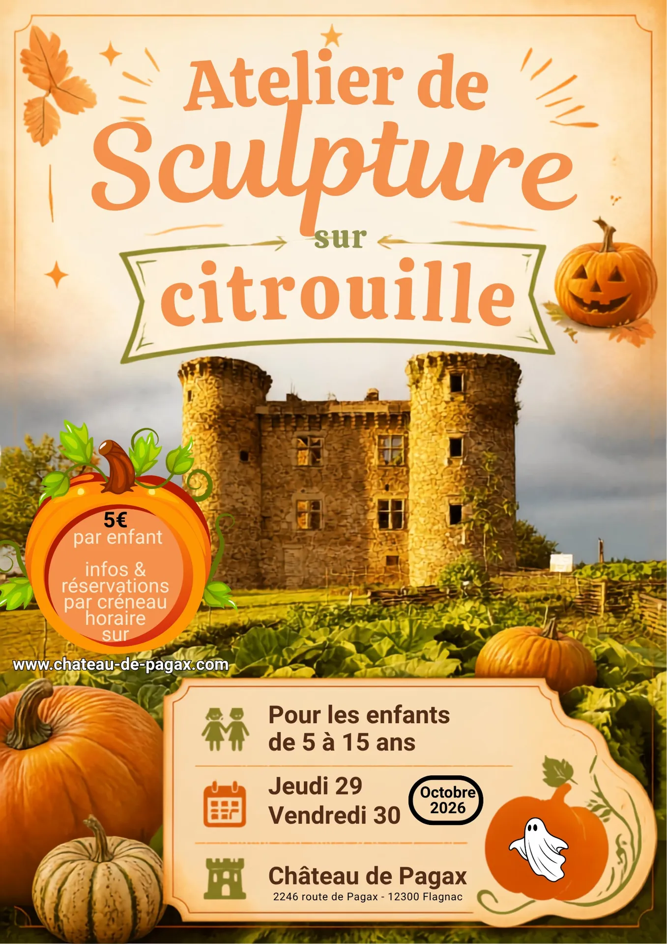Animations vacances de la Toussaint
