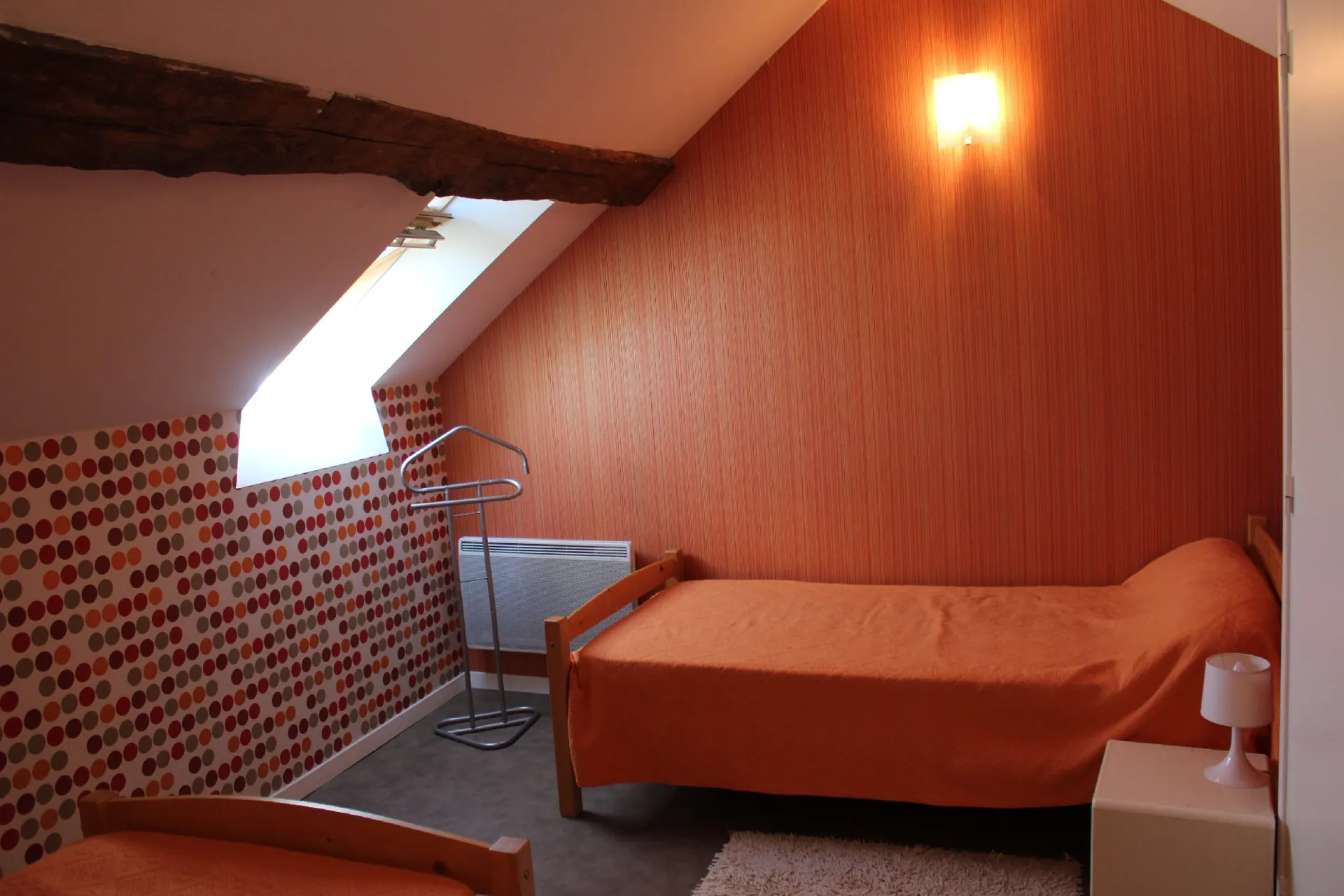 Gîte La Garde - La chambre sixties