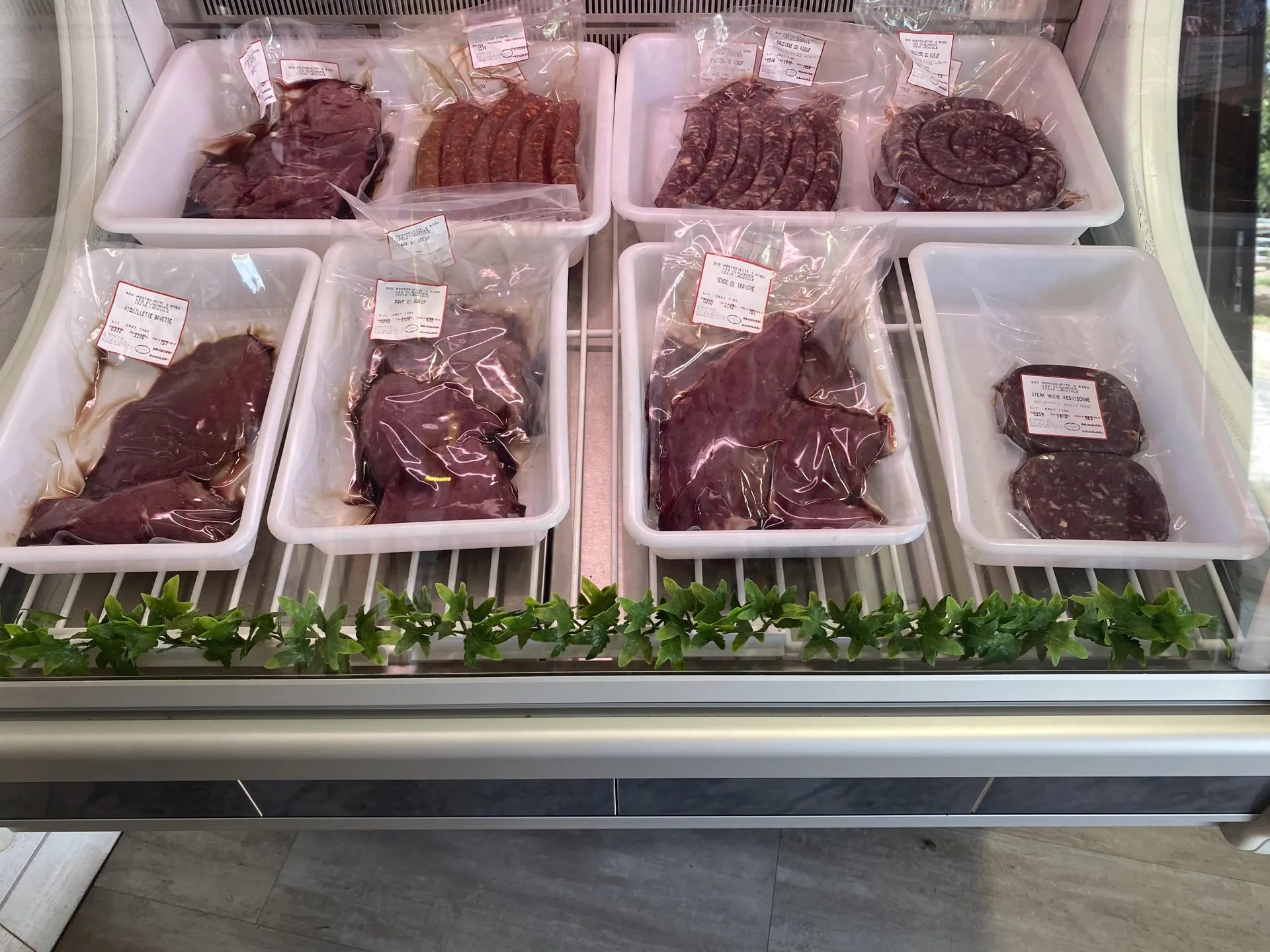 Viande Aubrac au détail