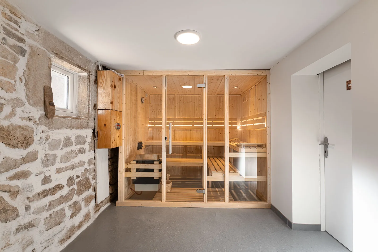 Le Clos du Barry - le sauna