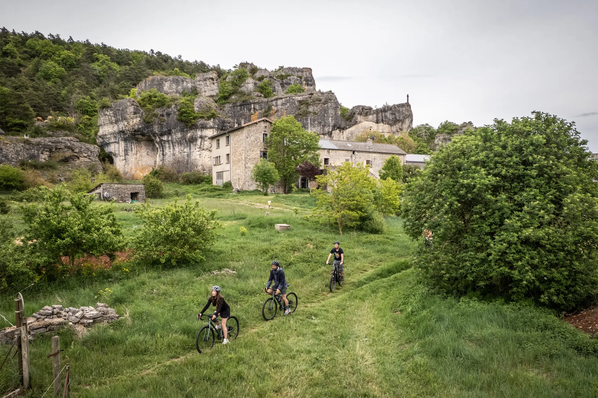 Les Baumes, Balade Lou Larzac