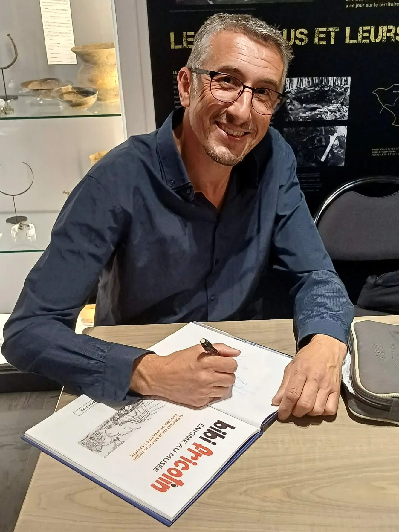 Expo et dédicaces BD avec le dessinateur Philippe Laffitte