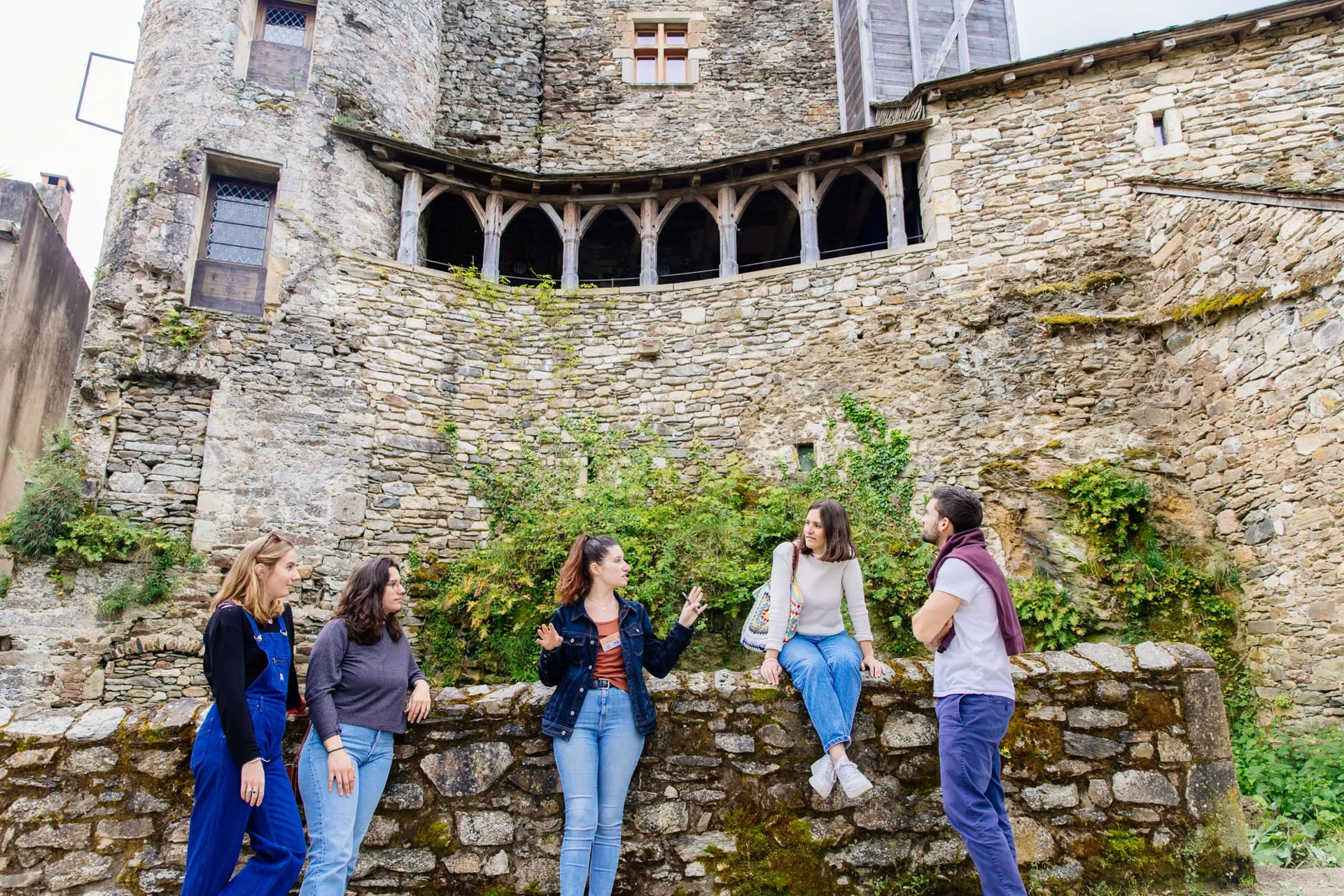 Visite guidée classique de Najac et de la maison du Gouverneur