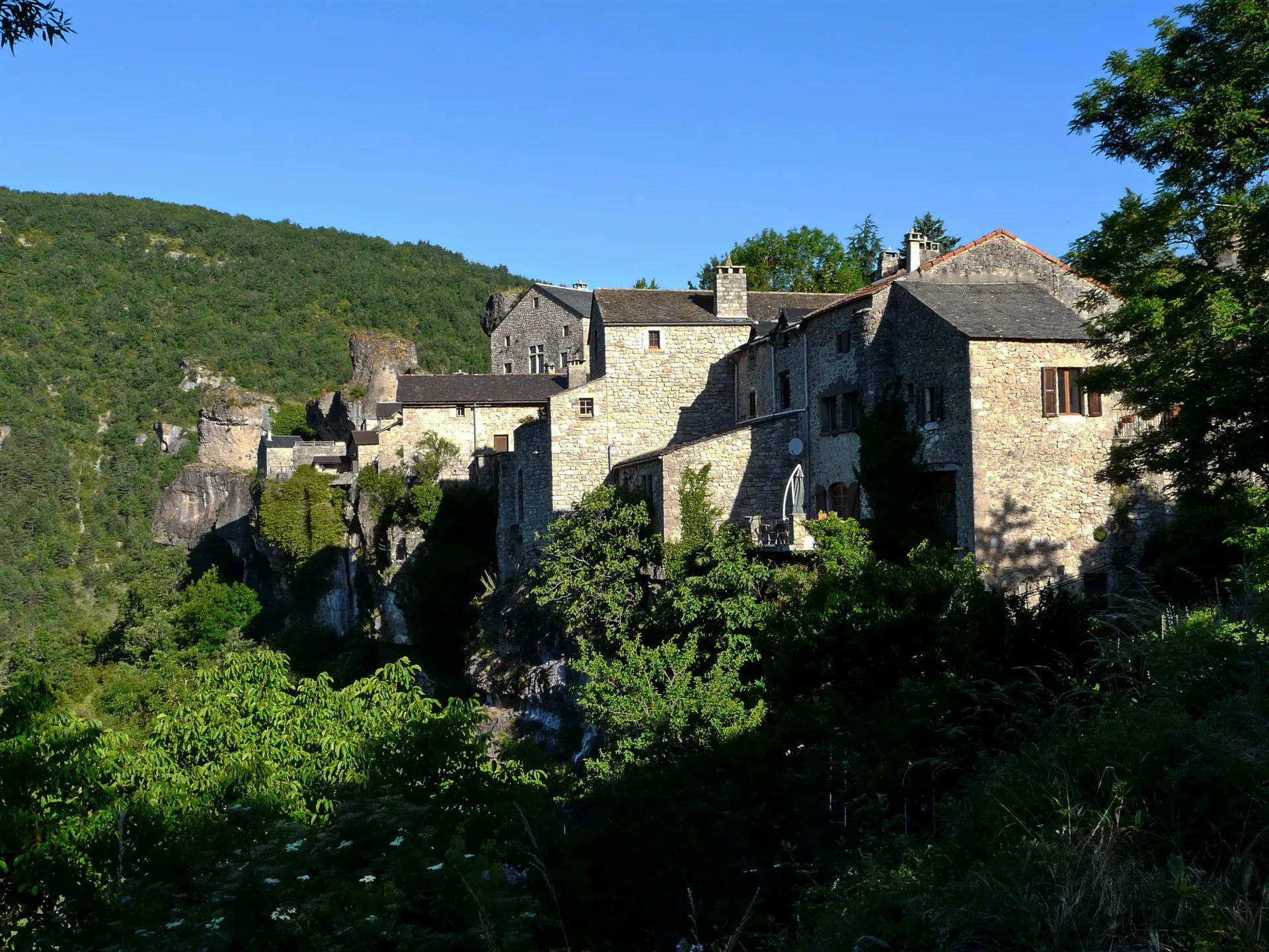 Vue de Cantobre de l'est