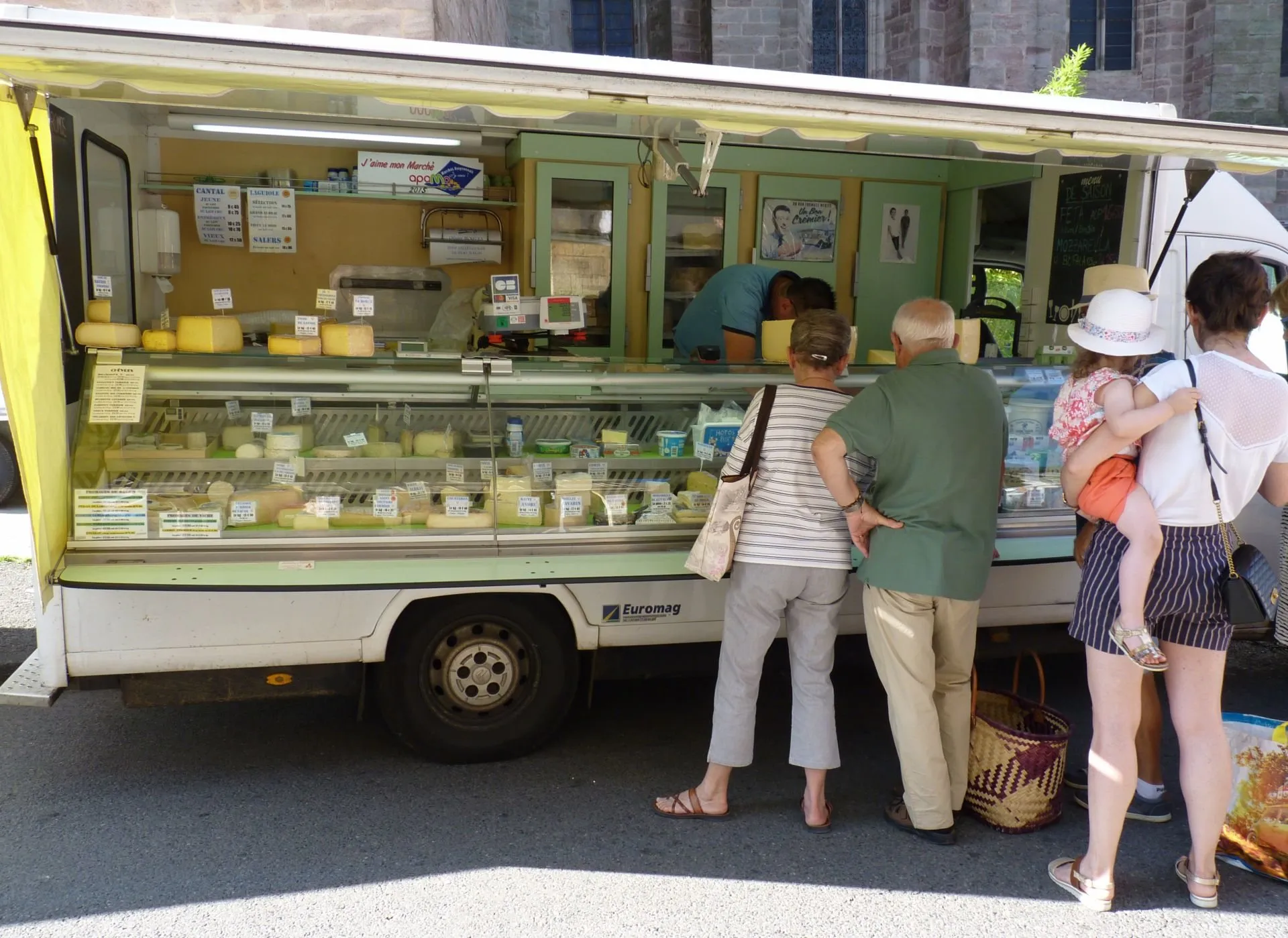 MARCHE ALIMENTAIRE DEPLACÉ