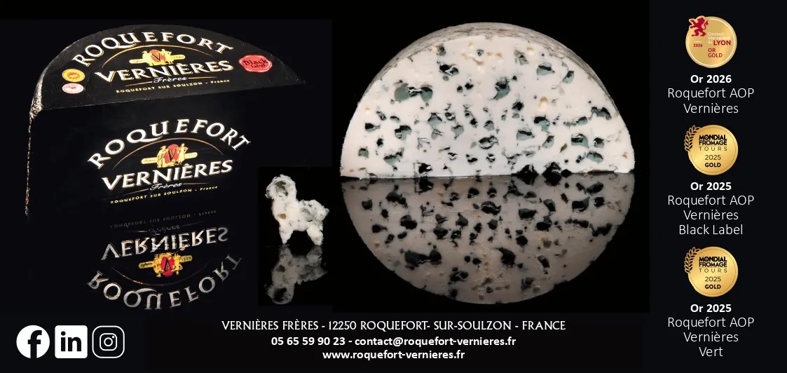 Médailles Roquefort Vernières