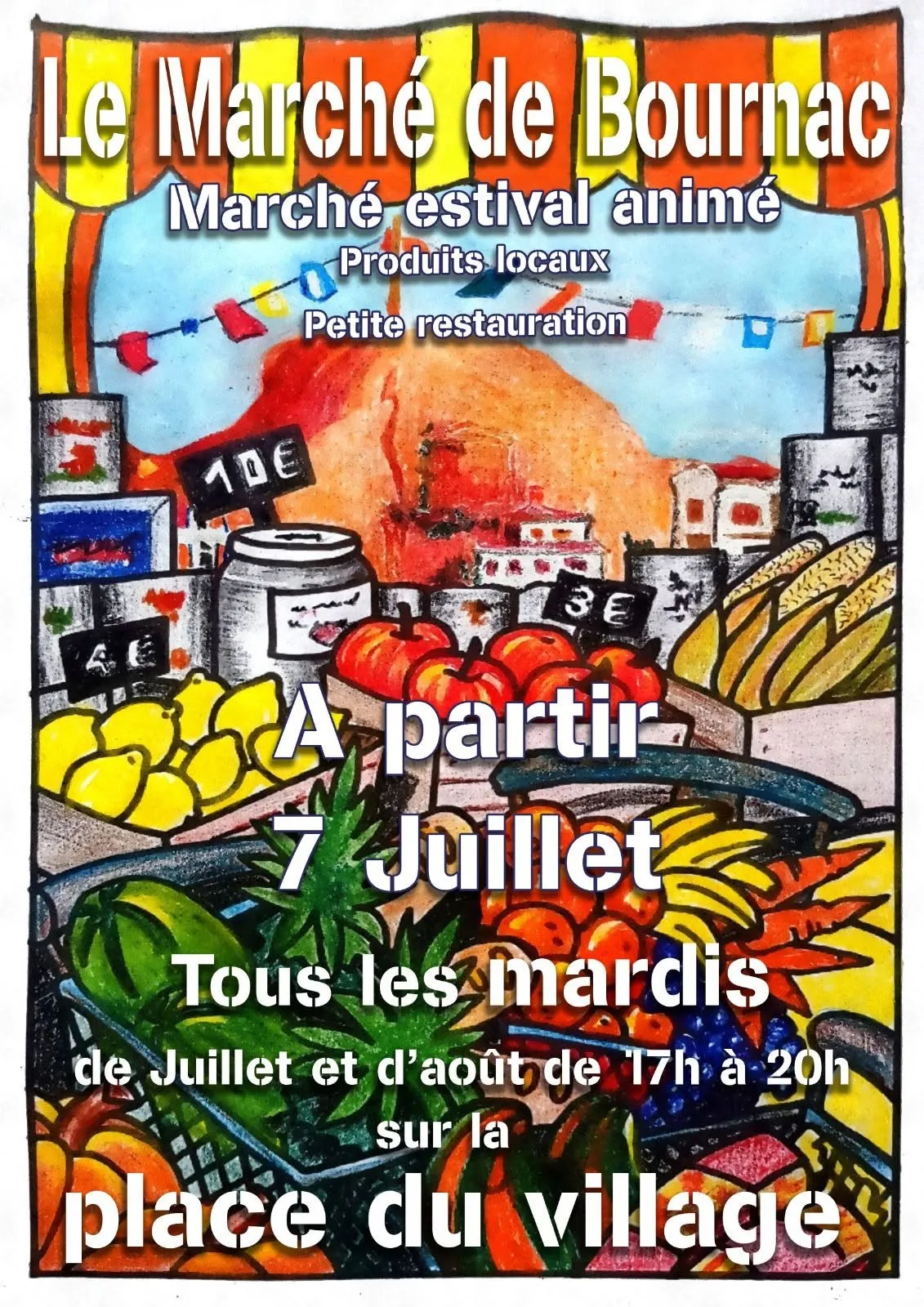 Marché estival