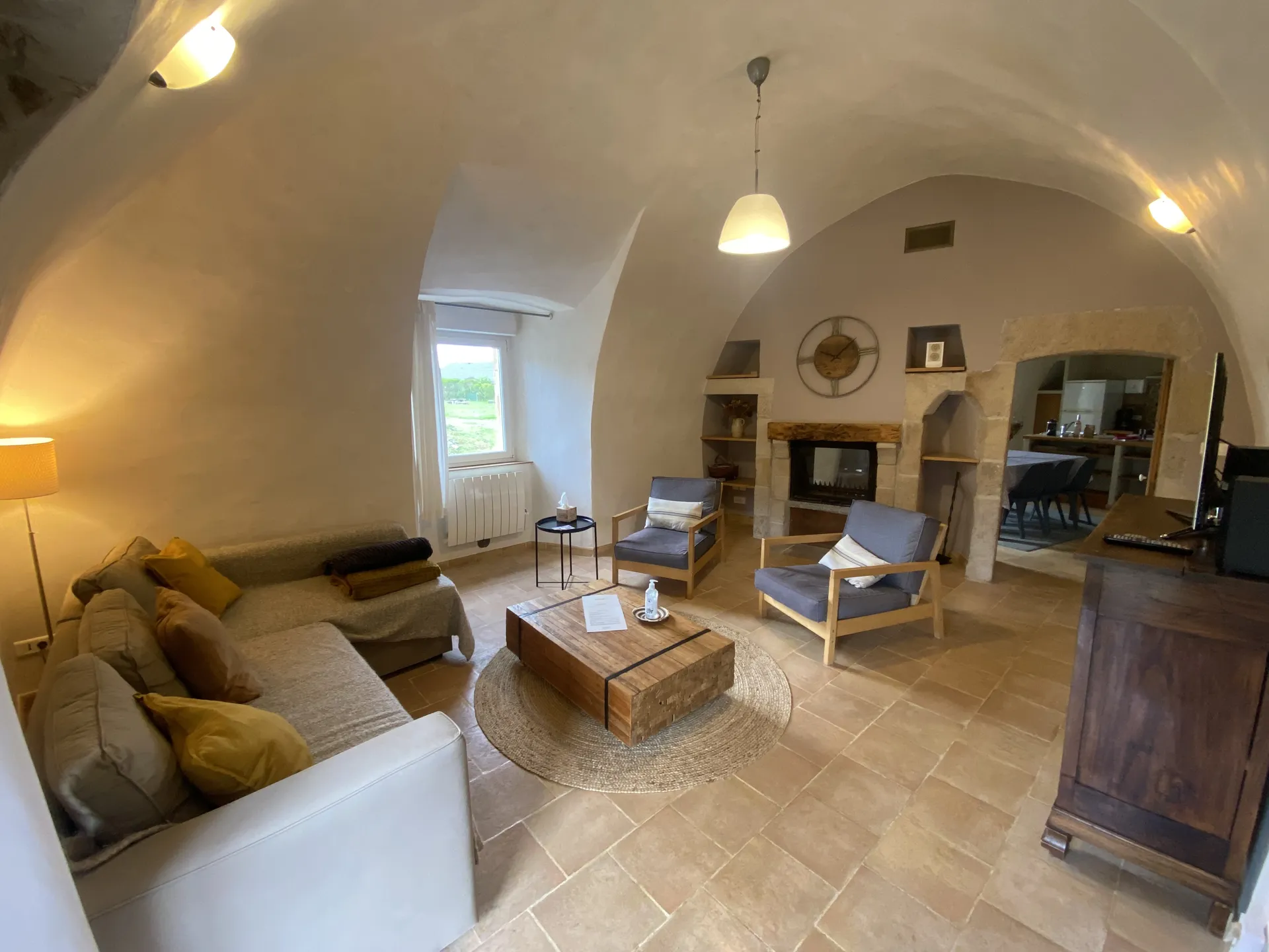 Salon - Gîte La Caussenarde