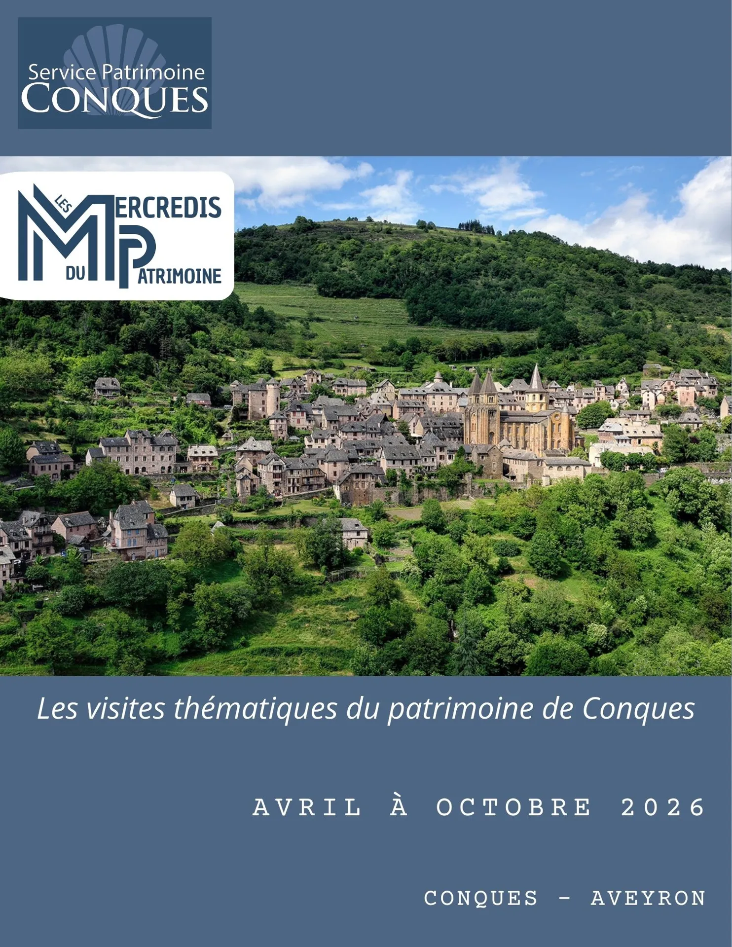 logo les Mercredis du Patrimoine