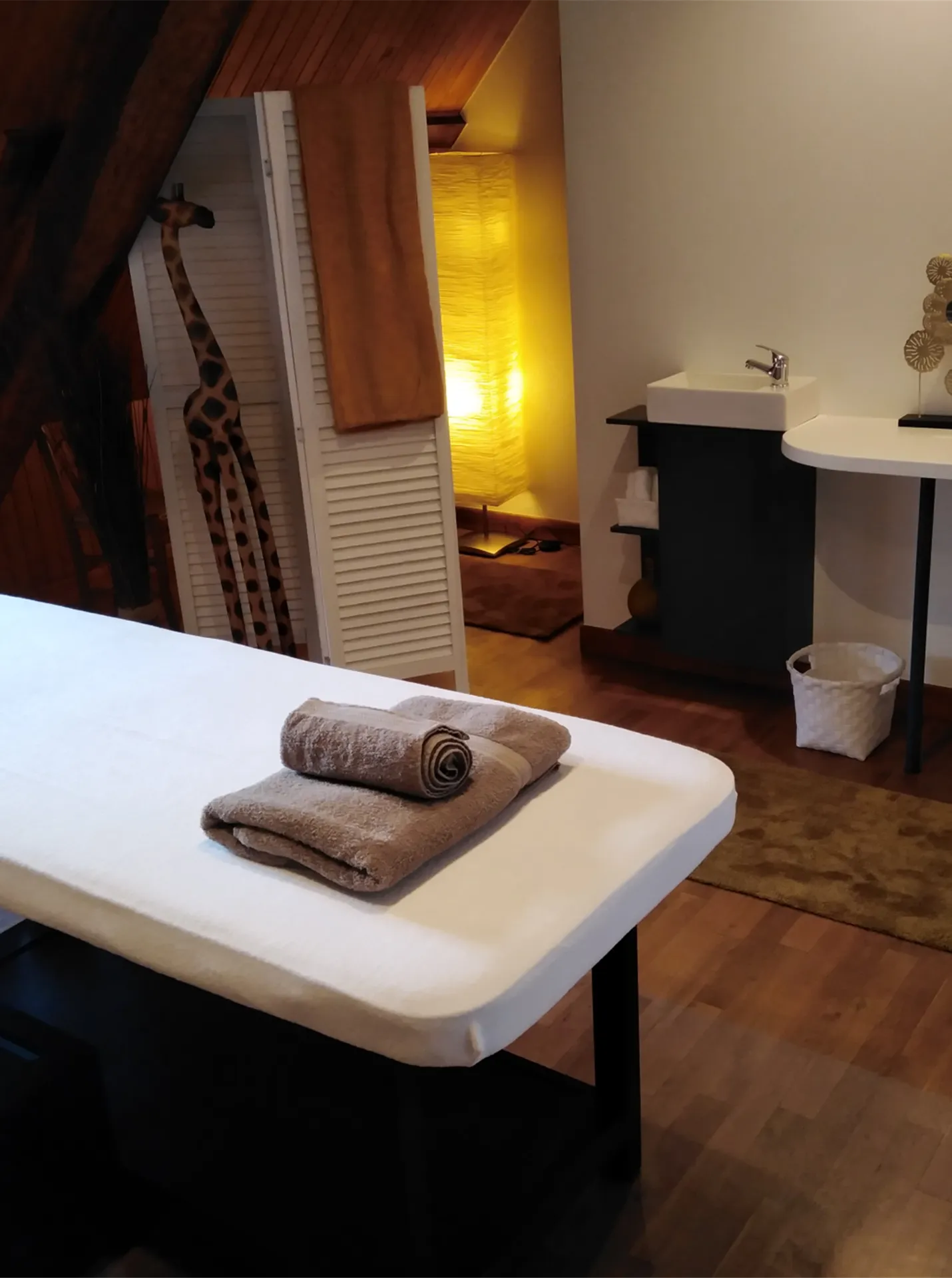 Massage au Domaine du Mas Naut