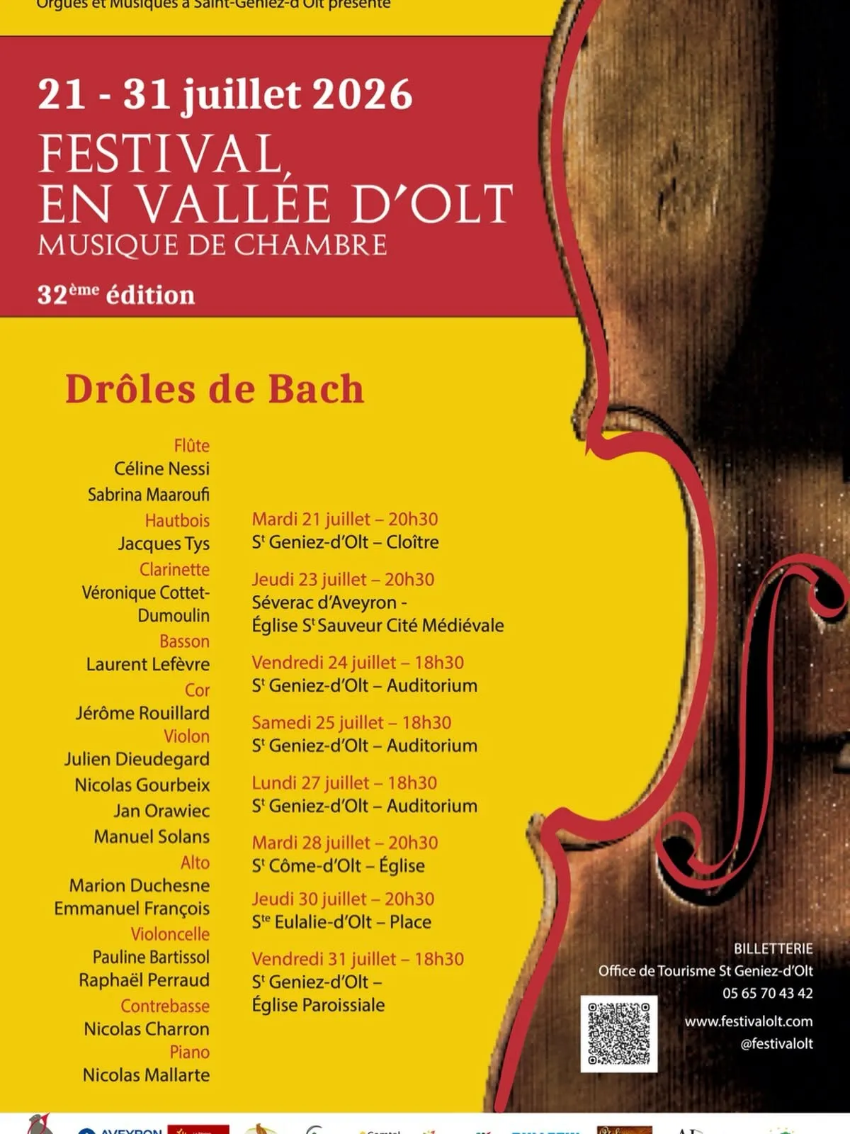 Concert de clôture du Festival Musique en Vallée d'Olt