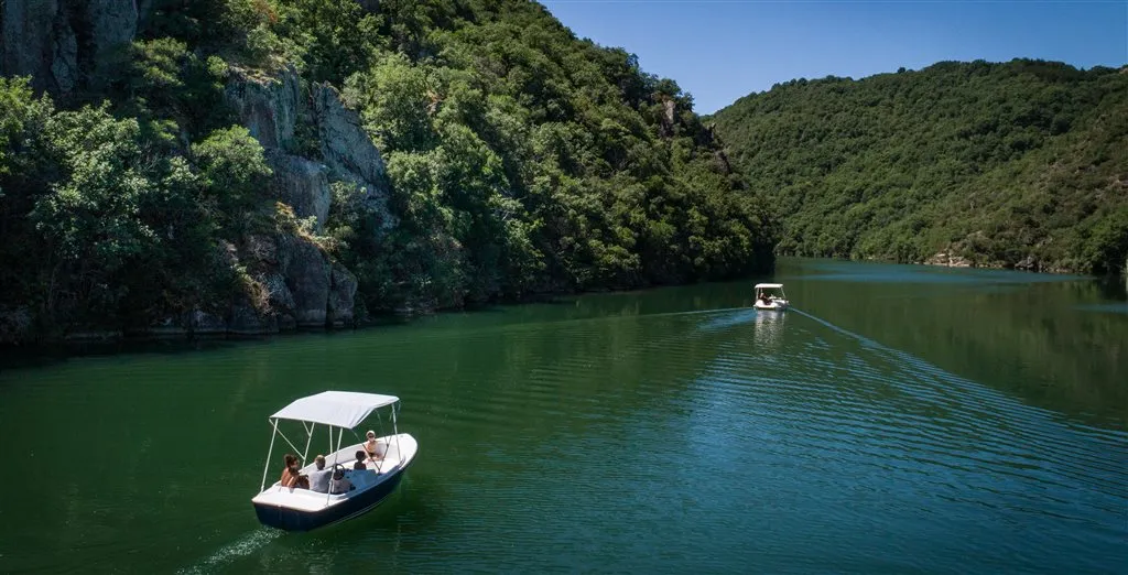 Bateau électrique sur le Tarn
