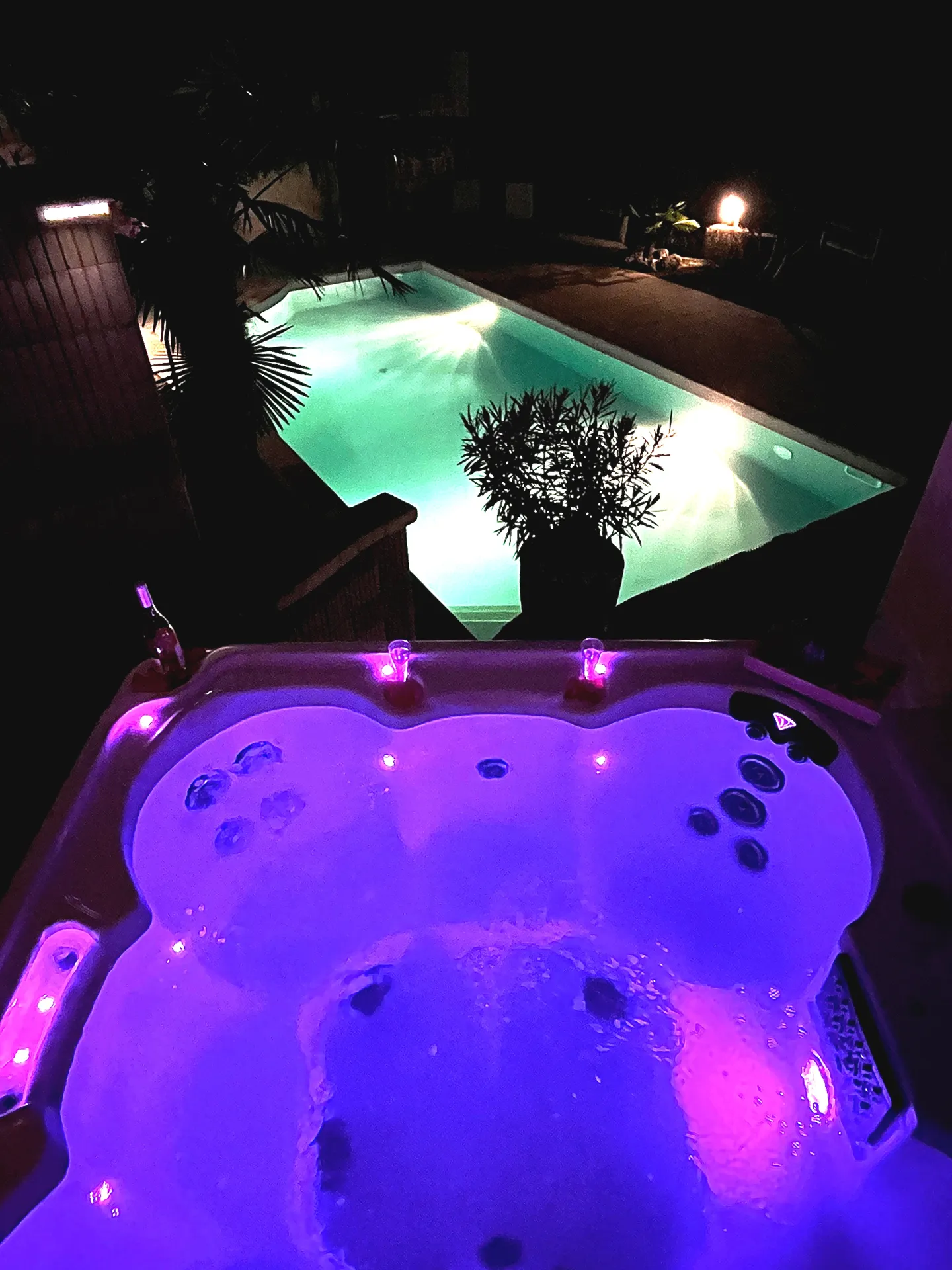 jacuzzi de nuit