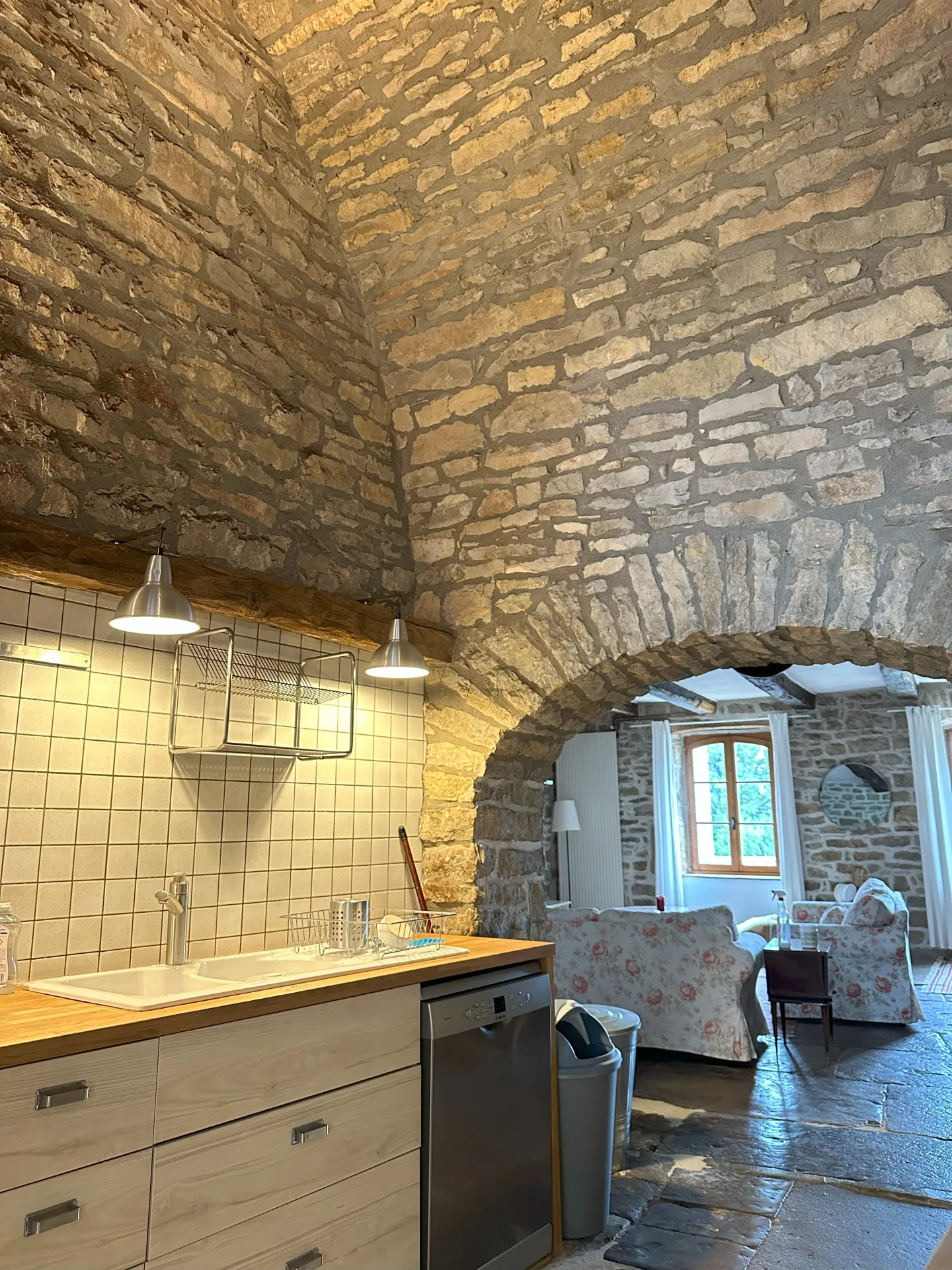 Cuisine (voute en pierre)
