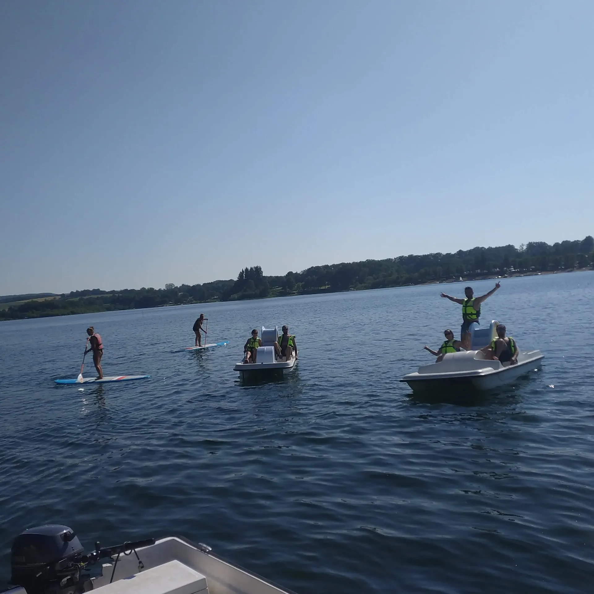 Paddle et pédalos