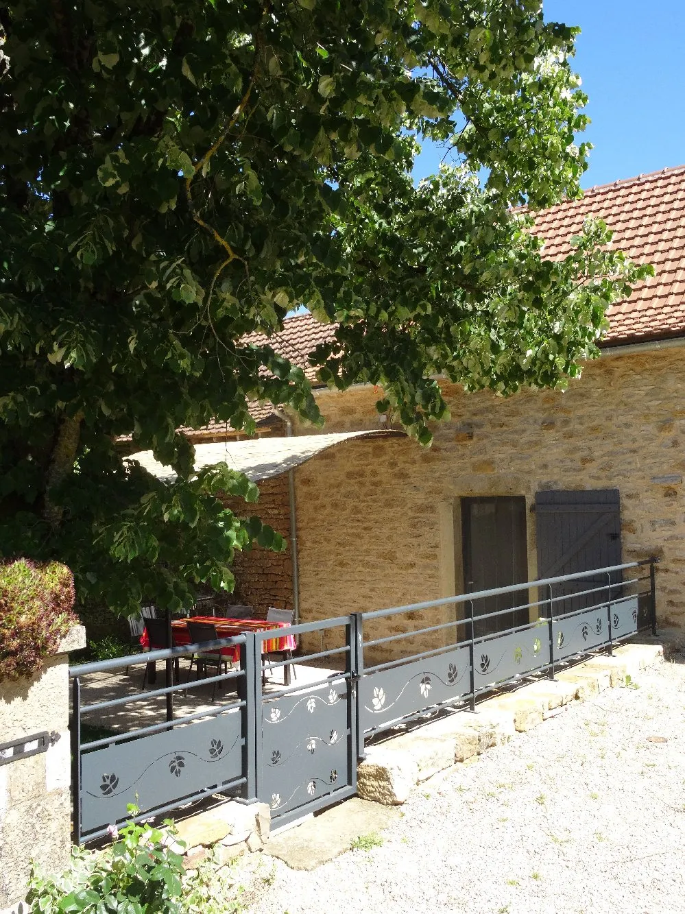 entrée gîte
