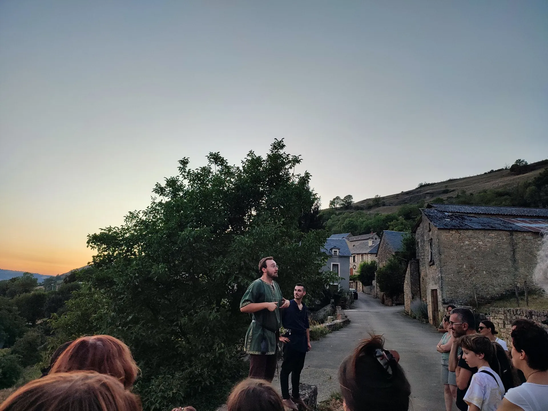Visite guidée nocturne du hameau de St Grégoire