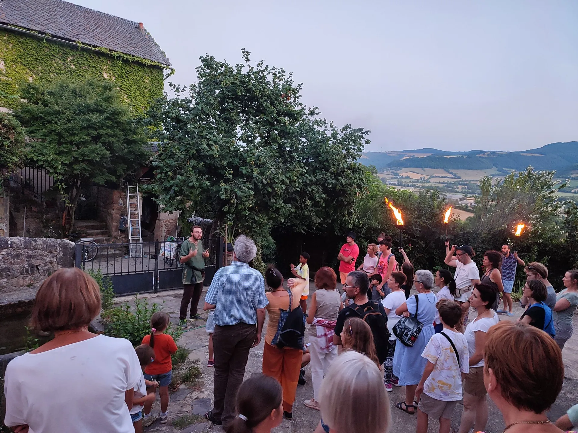 Visite guidée nocturne du hameau de St Grégoire
