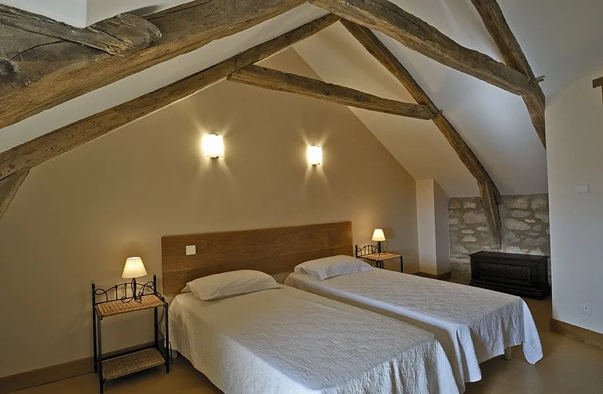 Chambre 2 - Gîte Le Grenier - H12G005857