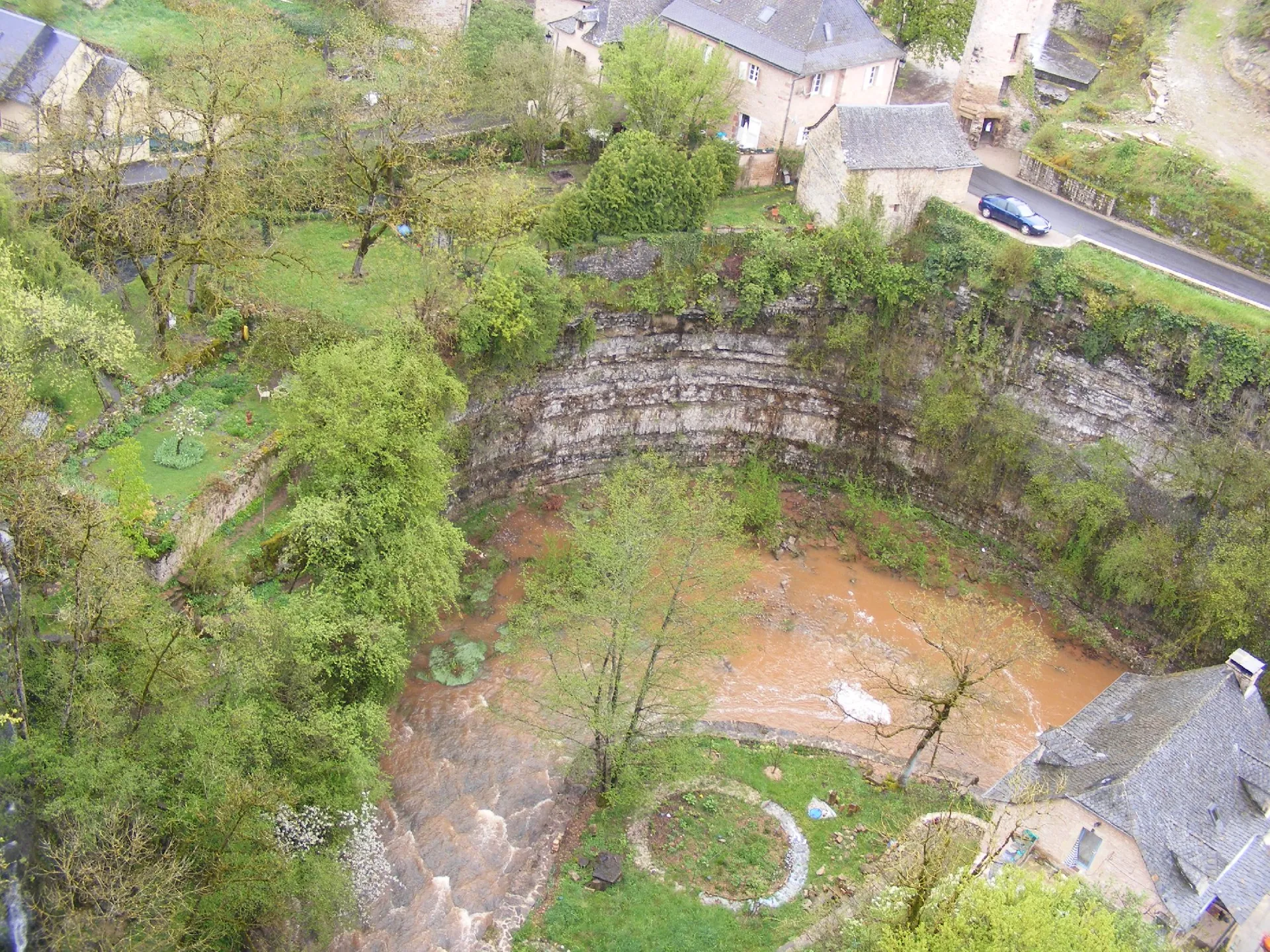 Gîte Les Volets Bleus, admirer le trou de Bozouls