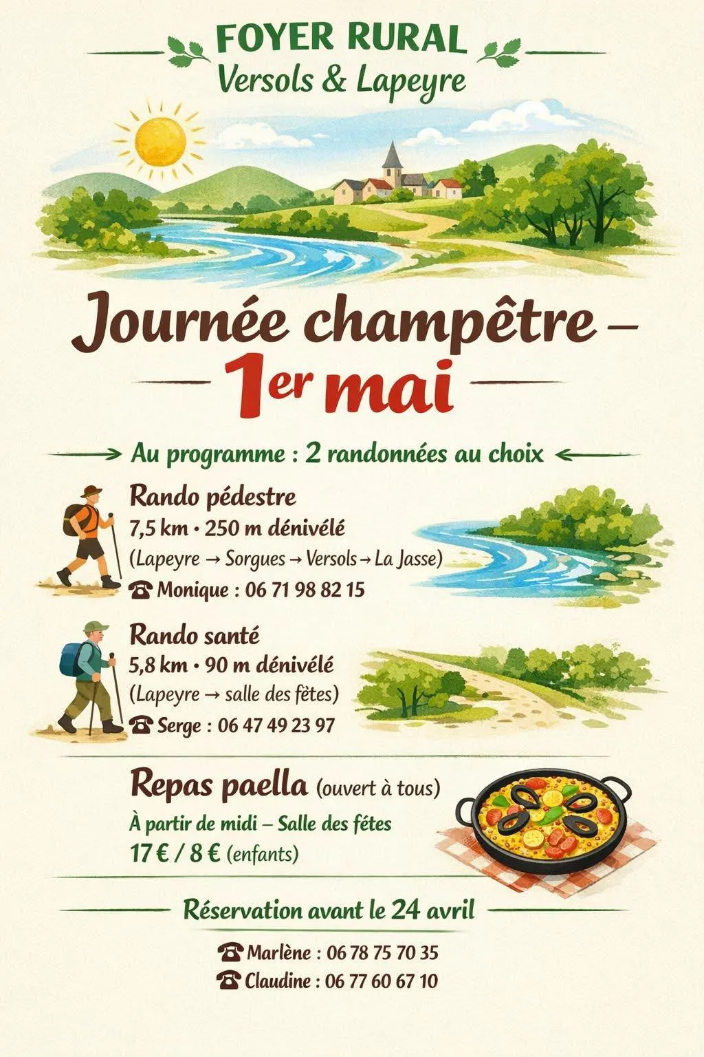 Journée champêtre