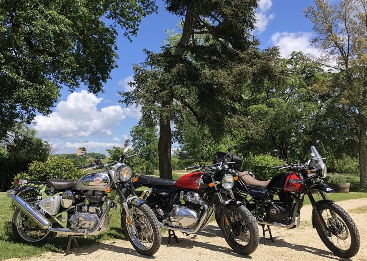 Chez Brunet : Location de motos vintage