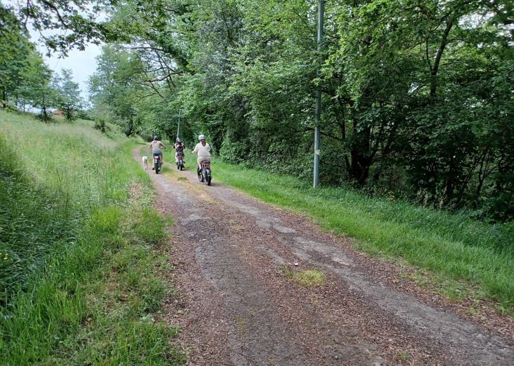 Balade à vélo électrique