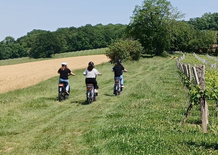 Balade à vélo électrique