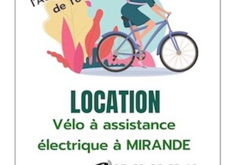 LOCATION DE VÉLOS À ASSISISTANCE ÉLECTRIQUE