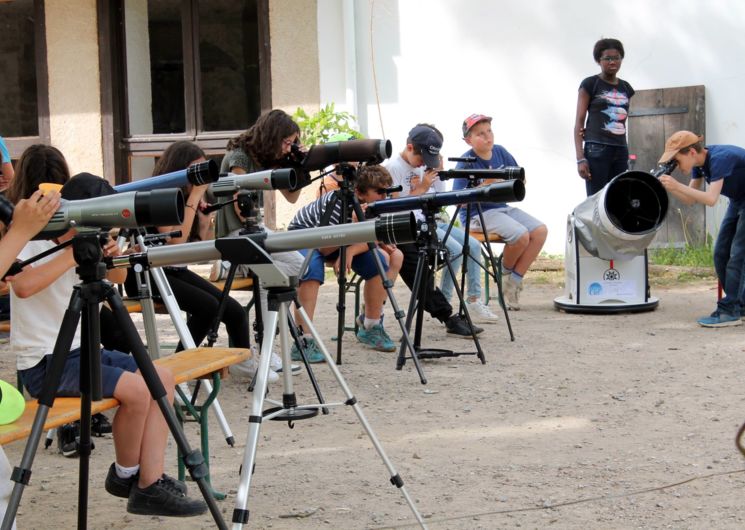 Classe de découverte astronomie