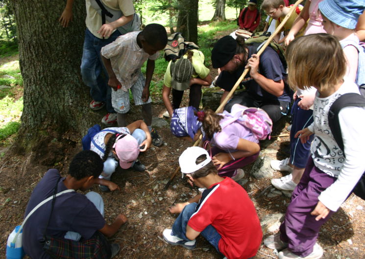 classe théâtre et montagne