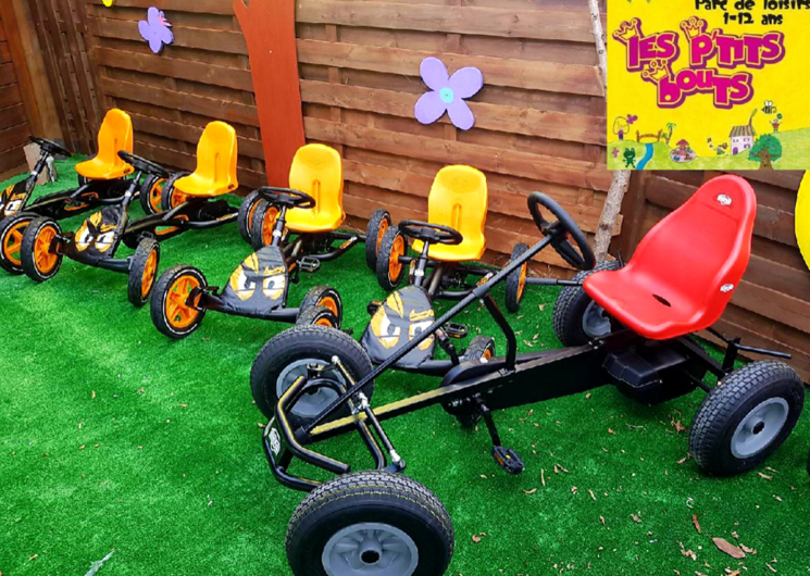 Les p'tits bouts pedal go-karts