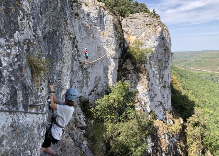 Via du Roc d'Anglars -mini pôle-