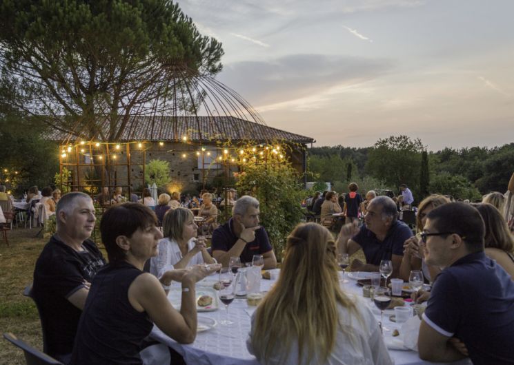 Déjeuner au domaine viticole