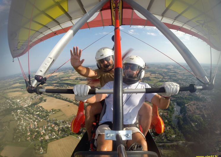 Les baptêmes en ULM pendulaires